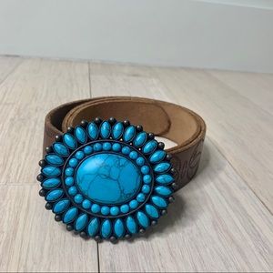 NWT Lucky Brand Turquoise Southwestern Belt